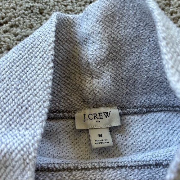 J. Crew Cozy Turtleneck In Light Gray Size Small - Picture 4 of 6